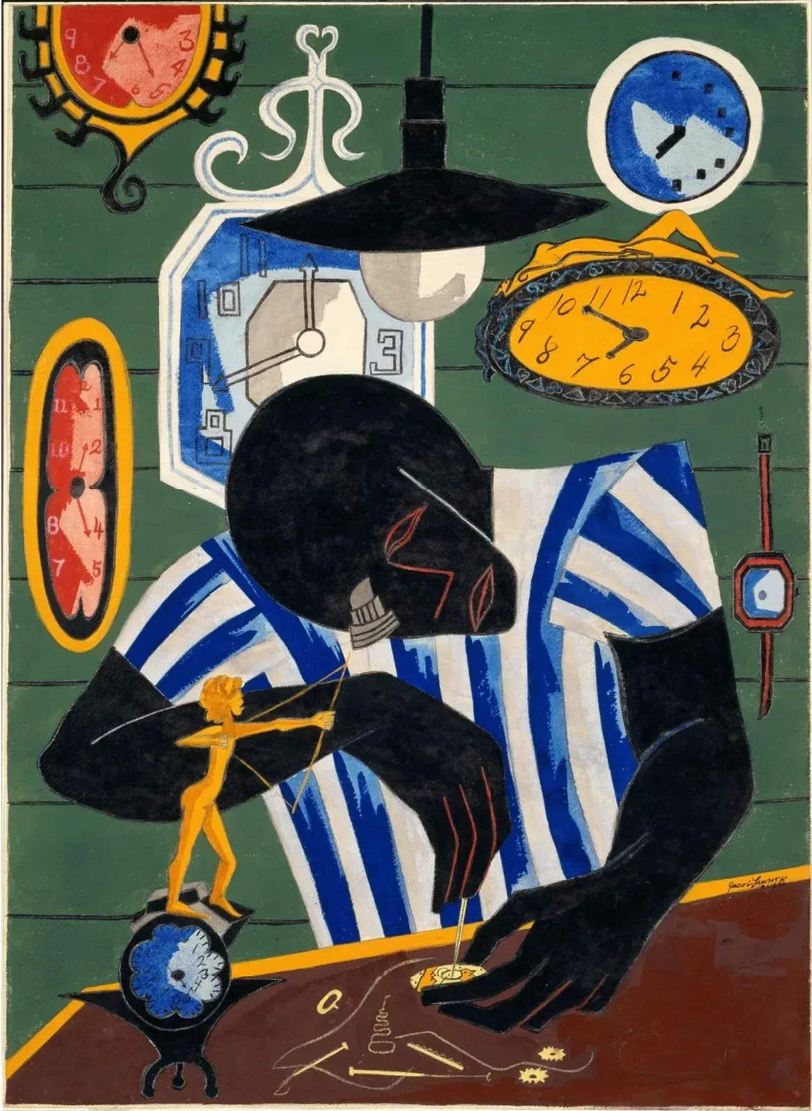 Watchmaker by Jacob Lawrence