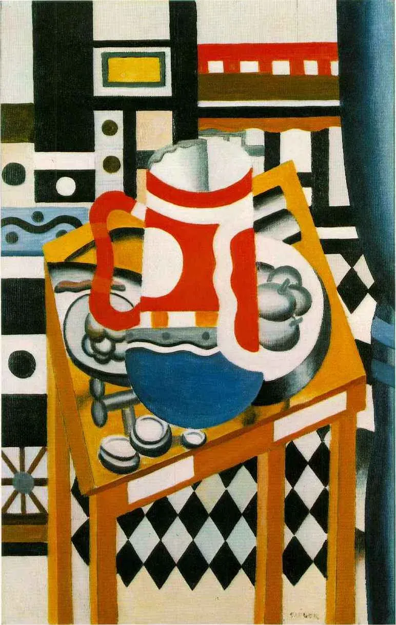 Still Life with a Beer Mug by Fernand Léger