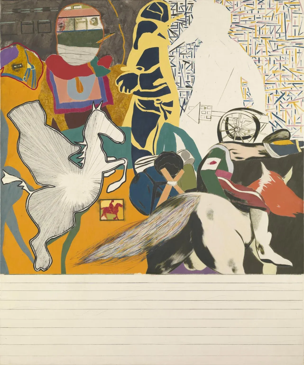 Isaac Babel Riding with Budyonny by R.B. Kitaj