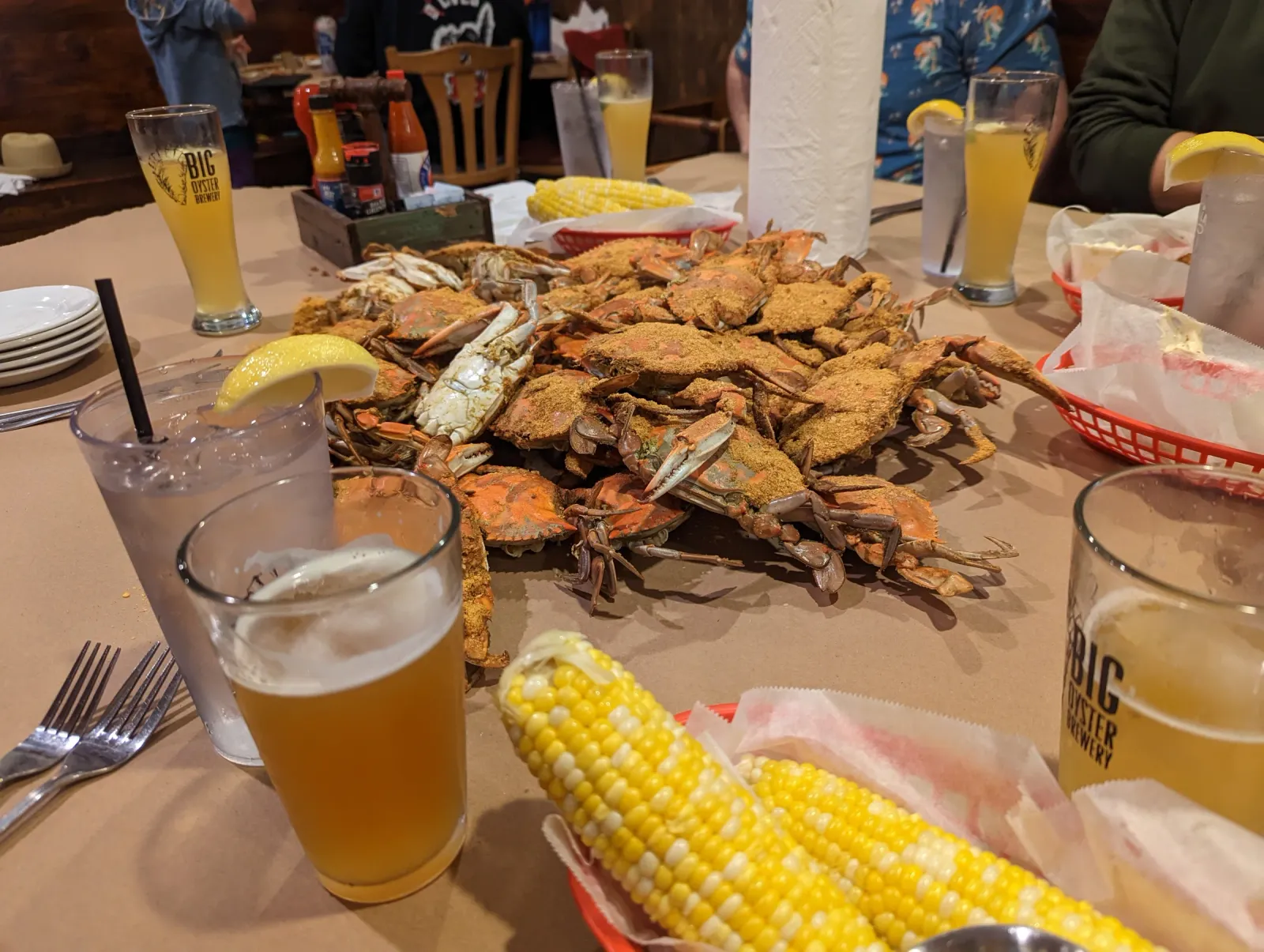 Crabs on the bay