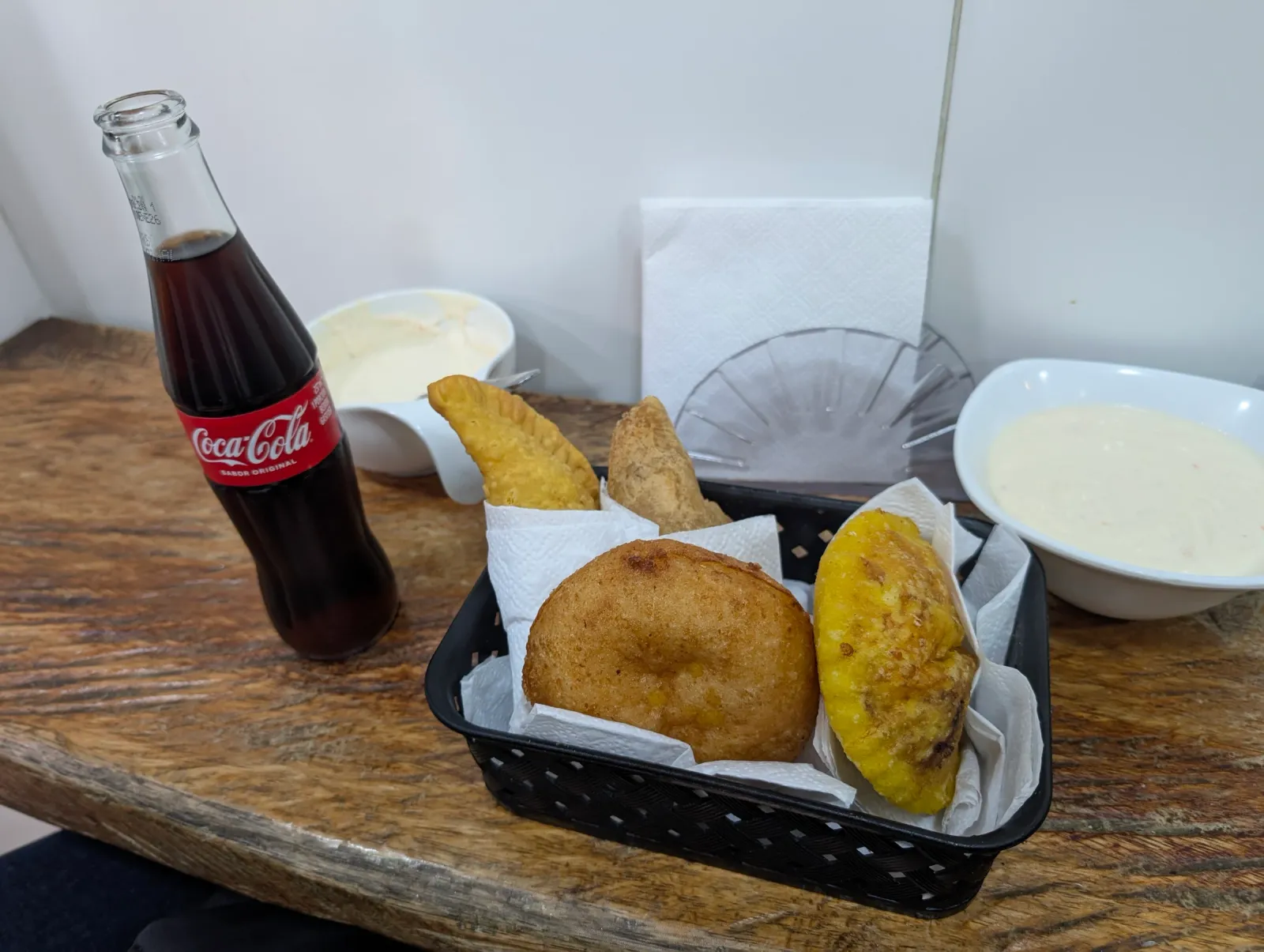 Empanadas in Bogota